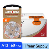 A13 Batteries (Box Of 60) Pure Sound